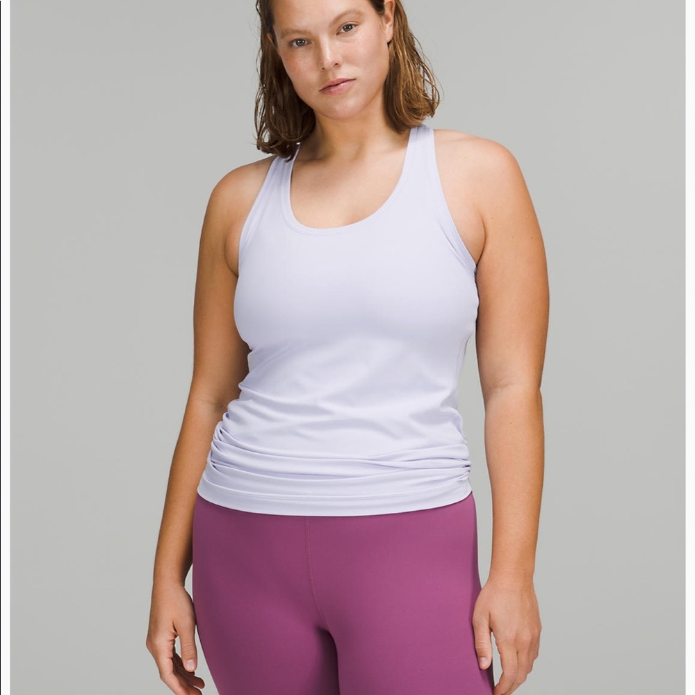 Lululemon Lavender Dew Cool Razorback Tank